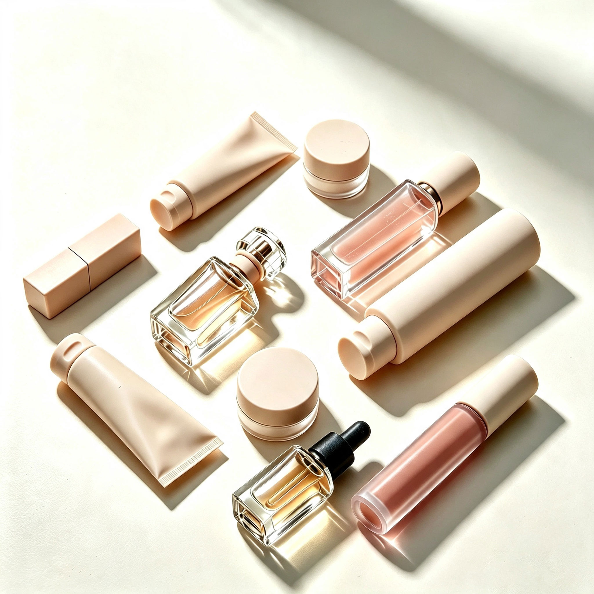 First Beauty cosmetic packaging range