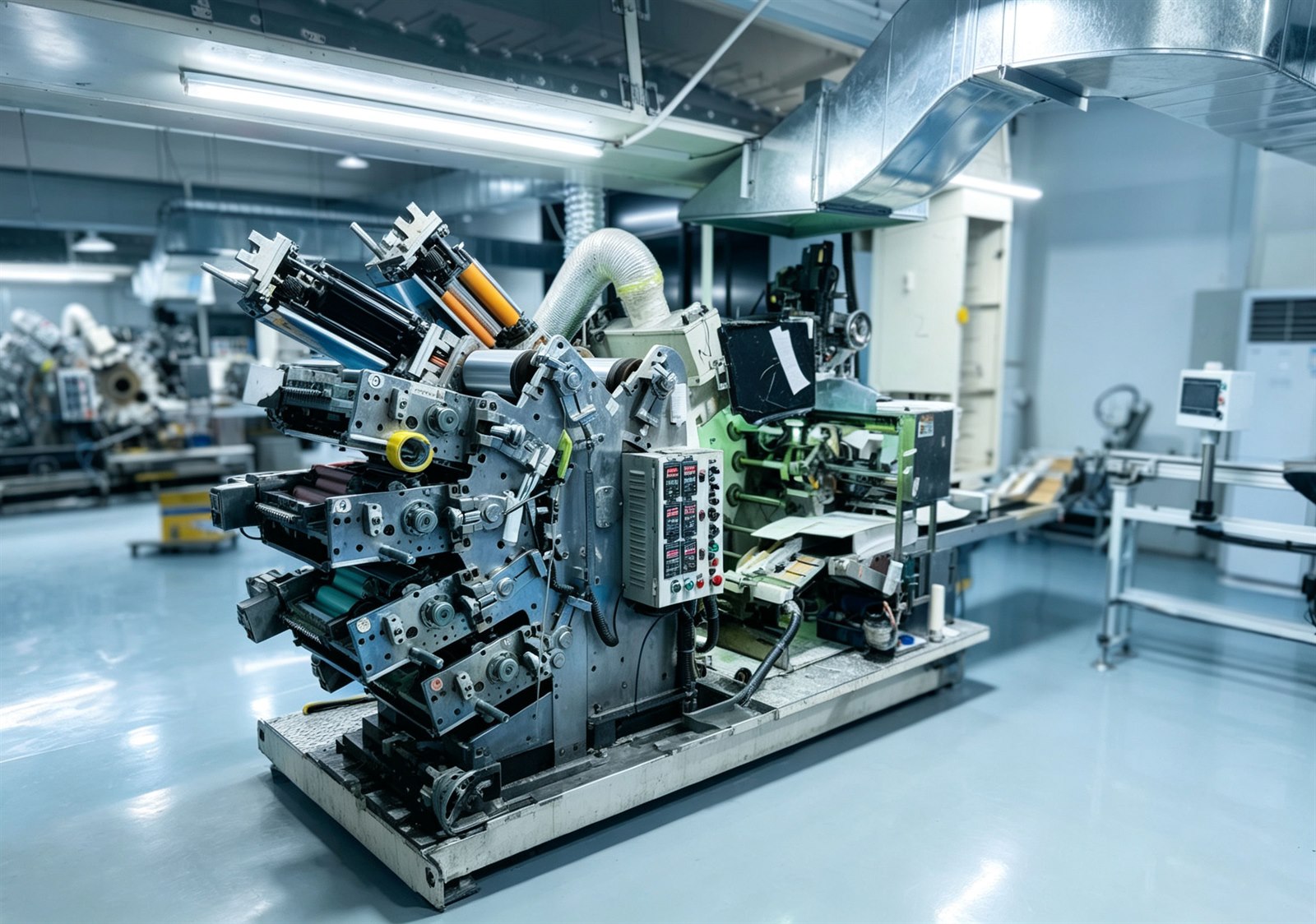 Injection molding machinery